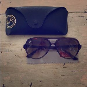 Ray ban cats5000 sunglasses.
